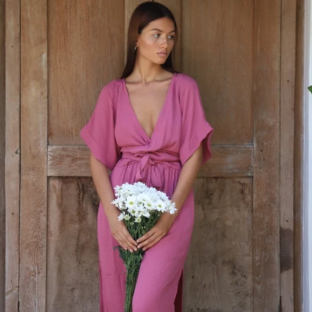 Hazel & Folk Melody Maxi Dress (XS/S)